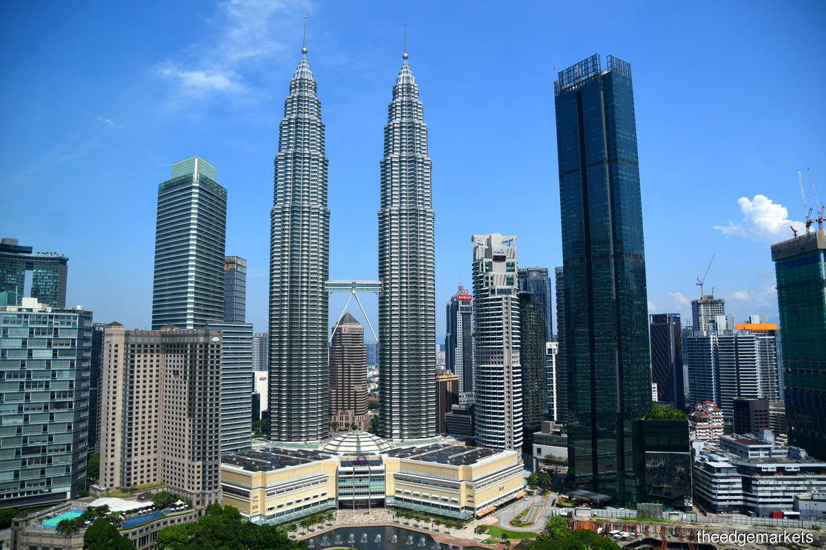 Skyscrapers in Kuala Lumpur. (Photo by Low Yen Yeing/The Edge)